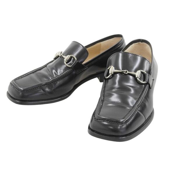 90´s Vintage Square Toe Silver Bit Hardware Leather...